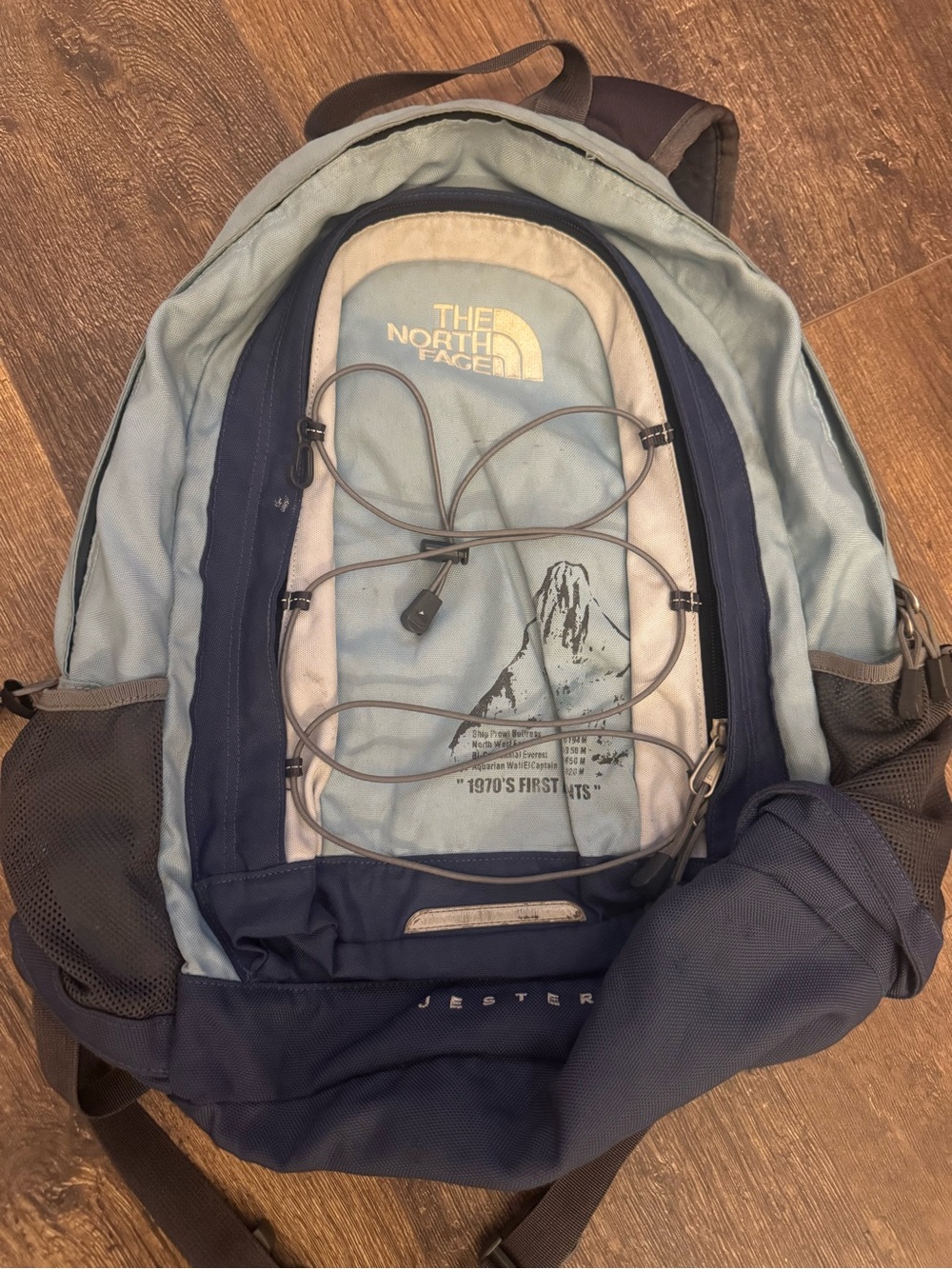 The North Face Jester Backpack - Light Blue & Gray
